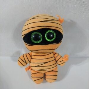 TY Beanie Boo - Mask Orange Mummy - Glitter Eyes